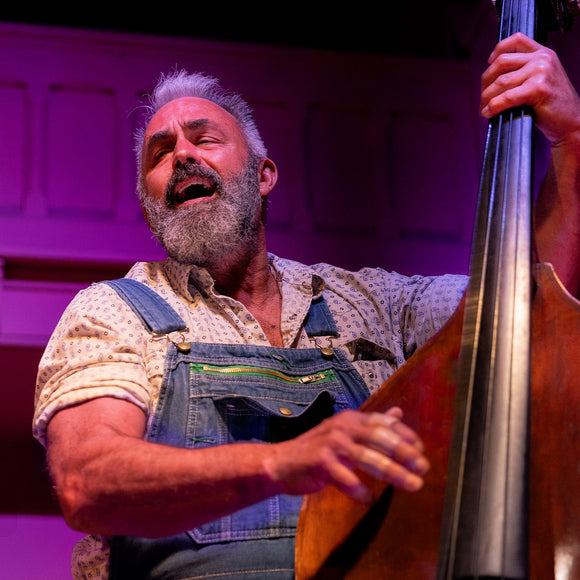 Kenneth Kimbrell with Jerry King & The Rivertown Ramblers. ©2025 Steve Ziegelmeyer
