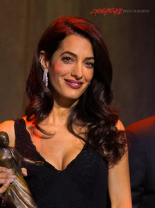 Amal Clooney receiving the International Freedom Conductor Award. ©2021 Steve Ziegelmeyer