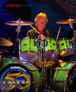 Phil Ehart of Kansas. ©2023 Steve Ziegelmeyer