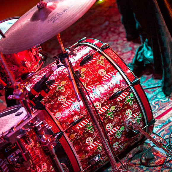 Kevin & The Octaves. Holiday drums. ©2013 Steve Ziegelmeyer