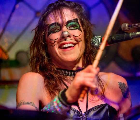 Greta E. Laine of Hot Mess Express. ©2018 Steve Ziegelmeyer
