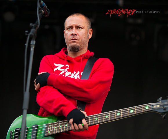 Sam Rivers of Limp Bizkit. ©2014 Steve Ziegelmeyer