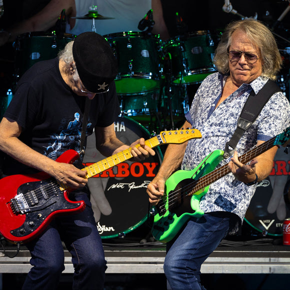Paul Dean and Spider Sinnaeve of Loverboy. ©2024 Steve Ziegelmeyer