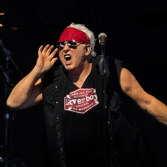 Mike Reno of Loverboy. ©2024 Steve Ziegelmeyer