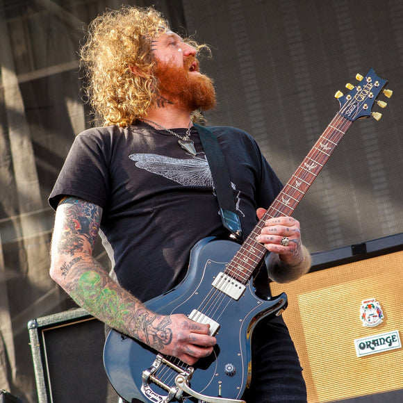 Brent Hinds of Mastodon. ©2012 Steve Ziegelmeyer