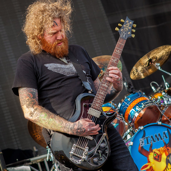 Brent Hinds of Mastodon. ©2012 Steve Ziegelmeyer