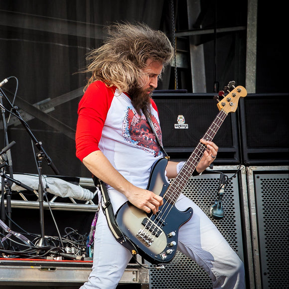 Troy Sanders of Mastodon. ©2012 Steve Ziegelmeyer