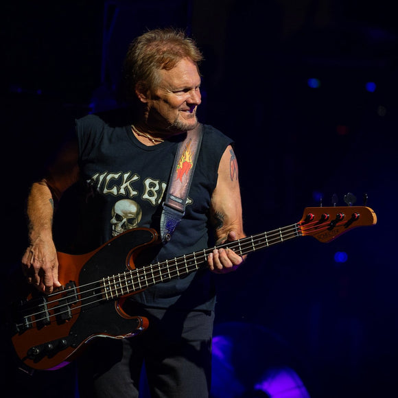 Michael Anthony with Sammy Hagar on the Best Of All Worlds tour. ©2024 Steve Ziegelmeyer