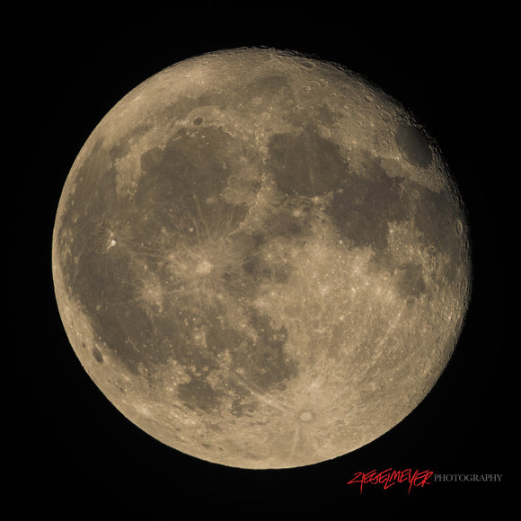 Full moon. ©2025 Steve Ziegelmeyer