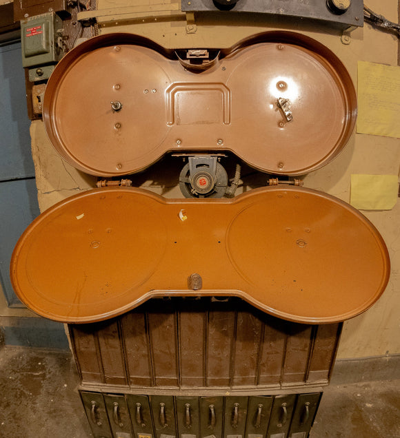 Murphy Theatre film canister. Wilmington, Ohio. ©2026 Steve Ziegelmeyer