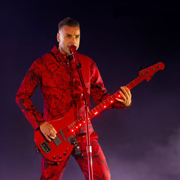 Chris Wolstenholme of Muse. ©2026 Steve Ziegelmeyer