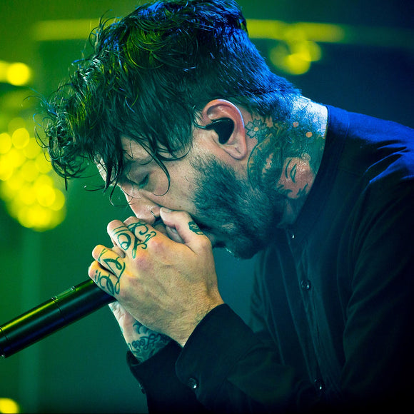 Austin Carlile of Of Mice and Men. ©2016 Steve Ziegelmeyer