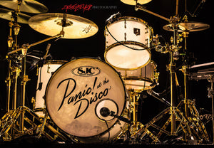 Panic! At The Disco drums. ©2014 Steve Ziegelmeyer