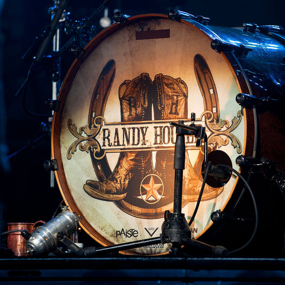 Randy Houser drums. ©2014 Steve Ziegelmeyer
