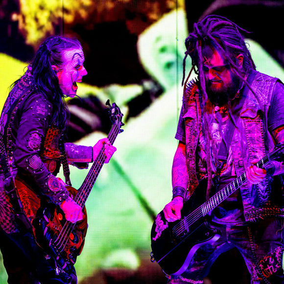 Piggy D and Mike Riggs of Rob Zombie. ©2023 Steve Ziegelmeyer