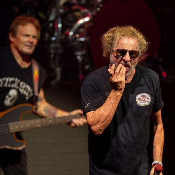 Sammy Hagar and Michael Anthony. Best Of All Worlds tour. ©2024 Steve Ziegelmeyer