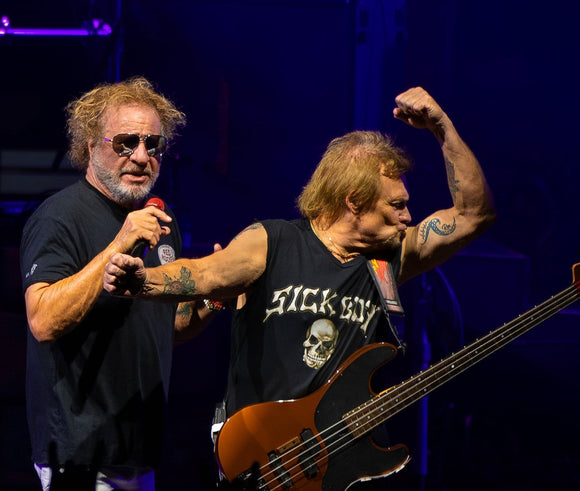 Sammy Hagar and Michael Anthony. Best Of All Worlds tour. ©2024 Steve Ziegelmeyer