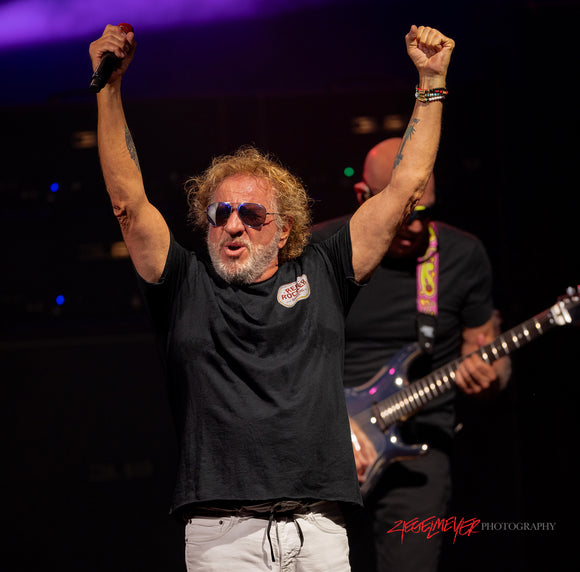 Sammy Hagar and Joe Satriani. Best Of All Worlds Tour. ©2024 Steve Ziegelmeyer