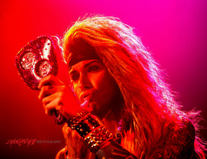 Steel Panther, Lexxi Foxx. ©2013 Steve Ziegelmeyer