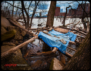 A dangerous camp. Street portrait. ©2010 Steve Ziegelmeyer