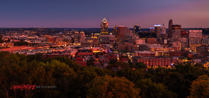 Cincinnati skyline. ©2023 Steve Ziegelmeyer