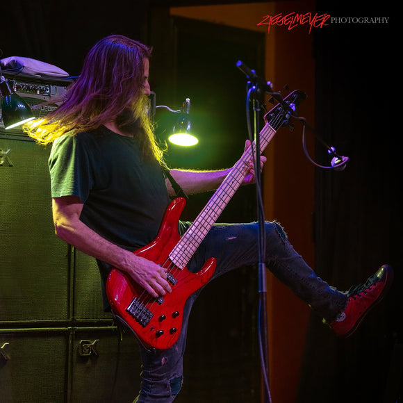 Bryan Beller of The Aristocrats. ©2024 Steve Ziegelmeyer