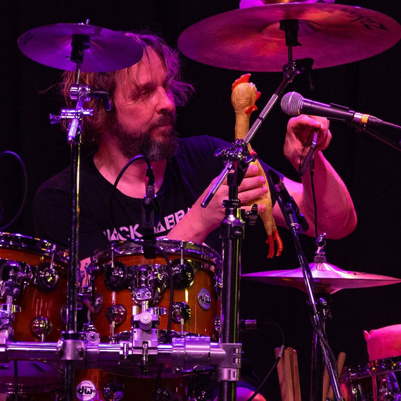 Marco Minnemann of The Aristocrats. ©2024 Steve Ziegelmeyer