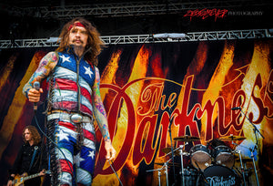 Justin Hawkins of The Darkness. ©2012 Steve Ziegelmeyer