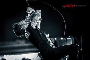 The Devil Wears Prada, Mike Hranica. ©2012 Steve Ziegelmeyer
