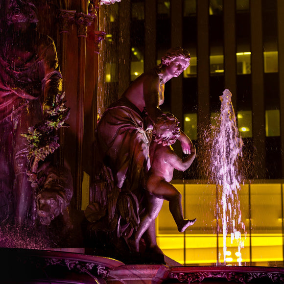 The Genius Of Water, Tyler Davidson Fountain detail. Cincinnati. ©2024 Steve Ziegelmeyer