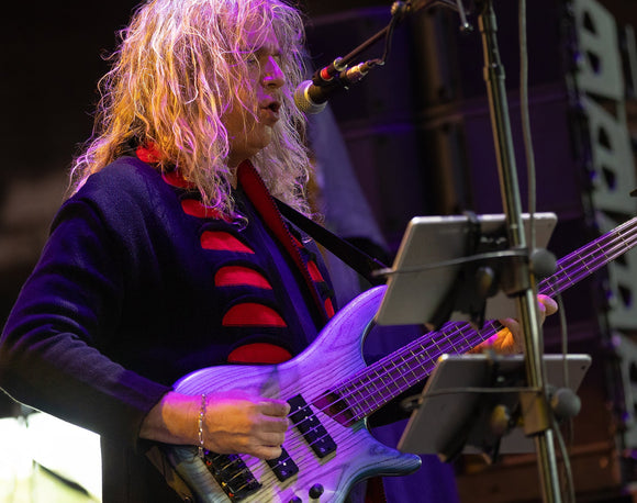 Billy Sherwood of Yes. ©2024 Steve Ziegelmeyer