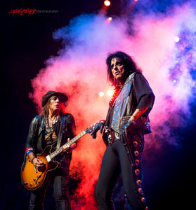 Ryan Roxie and Alice Cooper. ©2017 Steve Ziegelmeyer