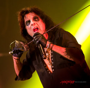 Alice Cooper with sword. ©2018 Steve Ziegelmeyer