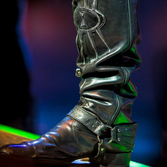 Alice Cooper's boots. ©2021 Steve Ziegelmeyer