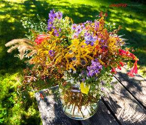 Wildflower bouquet. ©2014 Steve Ziegelmeyer