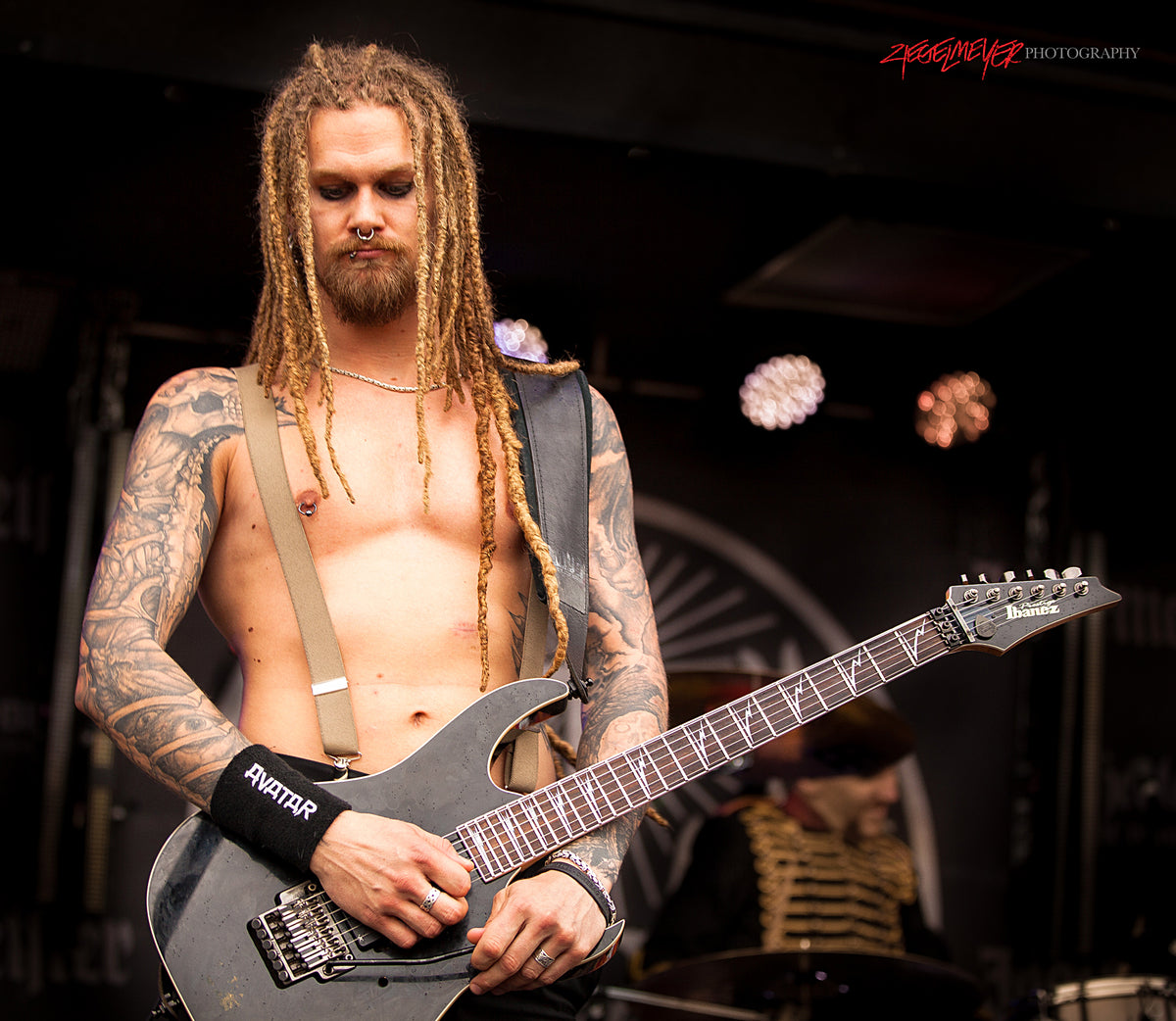 Jonas Jarlsby of Avatar. ©2014 Steve Ziegelmeyer – Ziegelmeyer Photography