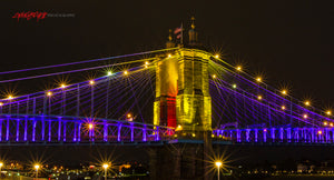 Blink. John R. Roebling Bridge. ©2019 Steve Ziegelmeyer