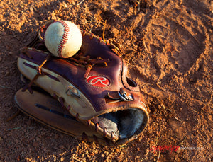Baseball glove. ©2013 Steve Ziegelmeyer