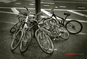 Bike gang. New York City. ©2016 Steve Ziegelmeyer