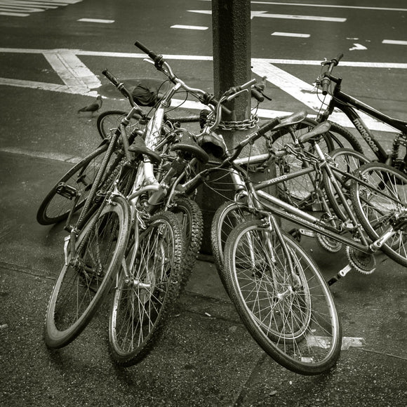 Bike gang. New York City. ©2016 Steve Ziegelmeyer