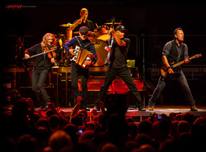 Bruce Springsteen and the E Street Band. ©2014 Steve Ziegelmeyer