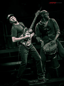 Tom Morello and Everett Bradley of Bruce Springsteen and the E Street Band. ©2014 Steve Ziegelmeyer