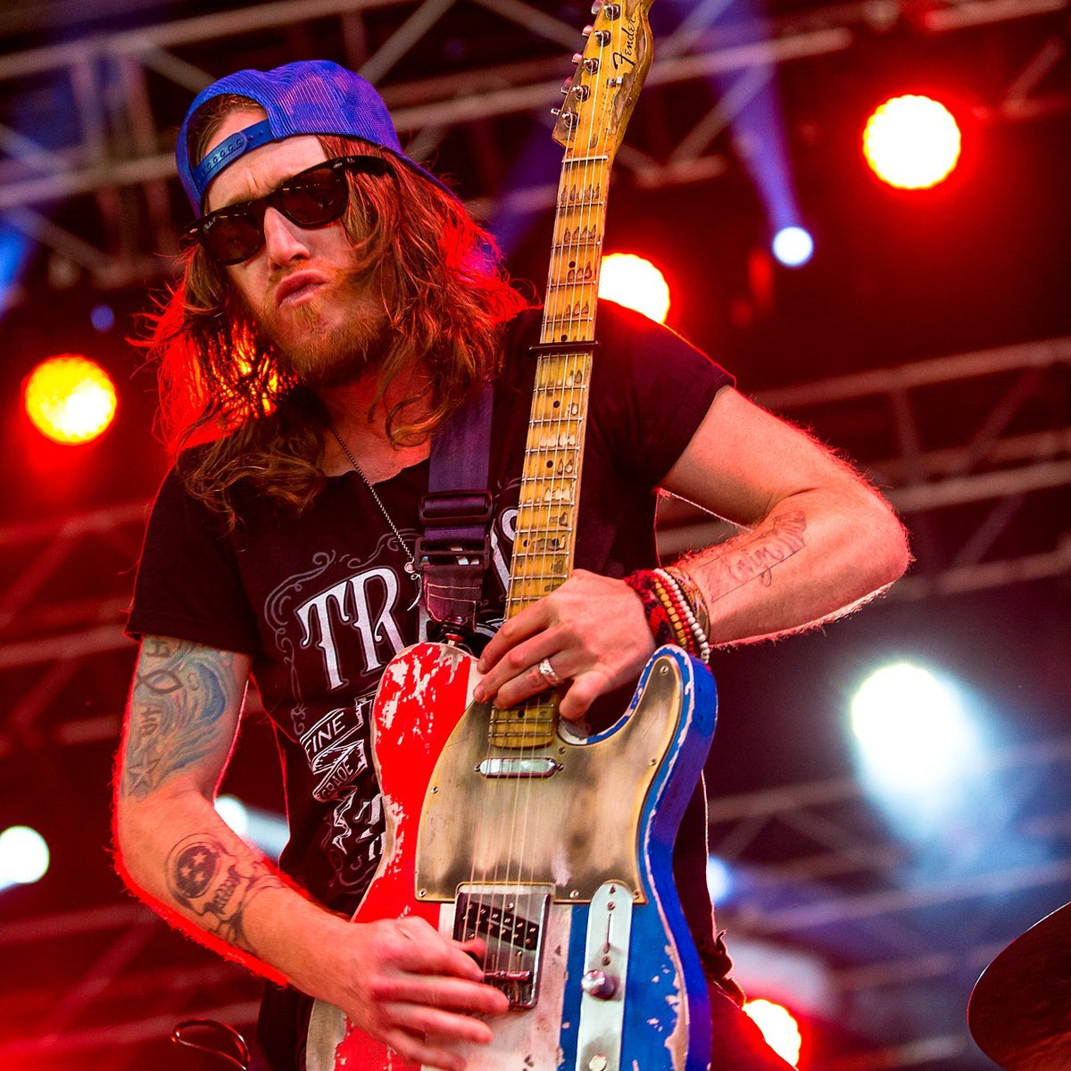 Jaren Johnston of Cadillac Three. ©2019 Steve Ziegelmeyer Ziegelmeyer