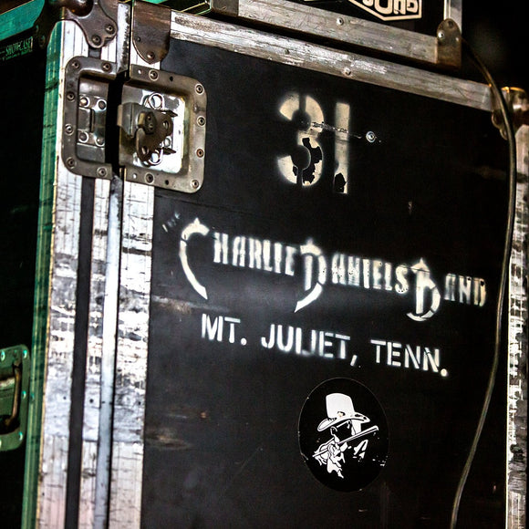 Charlie Daniels Band equipment case. ©2019 Steve Ziegelmeyer