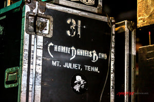 Charlie Daniels Band equipment case. ©2019 Steve Ziegelmeyer
