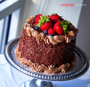 Chocolate Strawberry Cake. ©2011 Steve Ziegelmeyer
