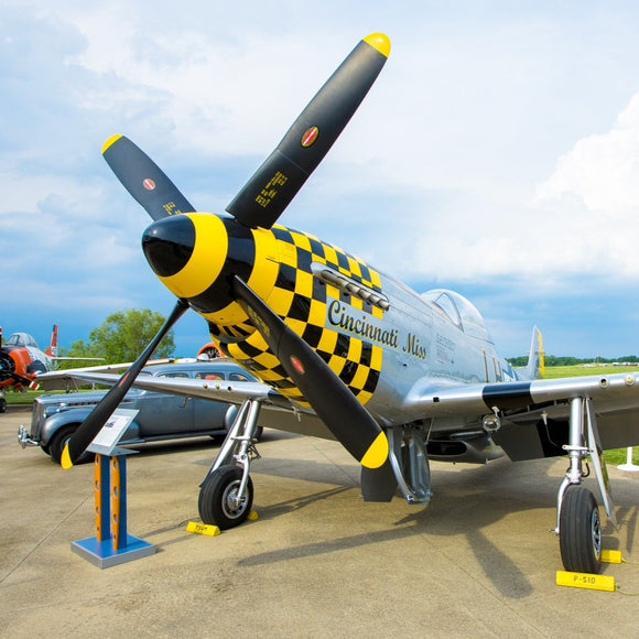 Cincinnati Miss. P-51D Mustang. ©2018 Steve Ziegelmeyer