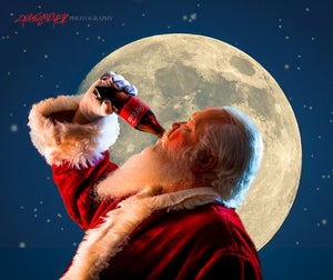 Coca Cola Santa Claus. ©2016 Steve Ziegelmeyer