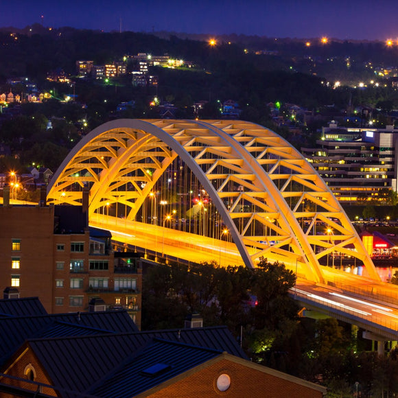 Daniel Carter Beard bridge. Cincinnati, Ohio. ©2014 Steve Ziegelmeyer