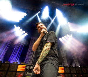 Jeremy McKinnon of A Day To Remember. ©2016 Steve Ziegelmeyer